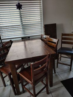 Table and chairs