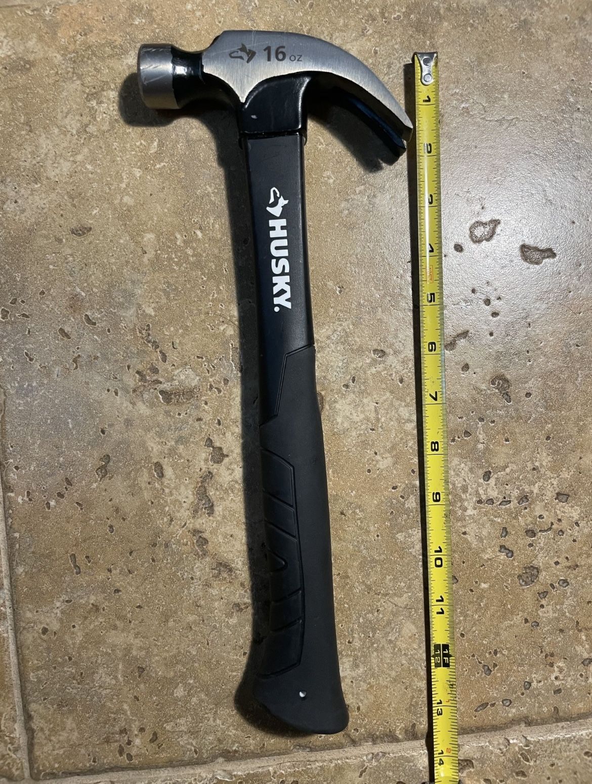 Husky 16 oz. Fiberglass Claw Hammer