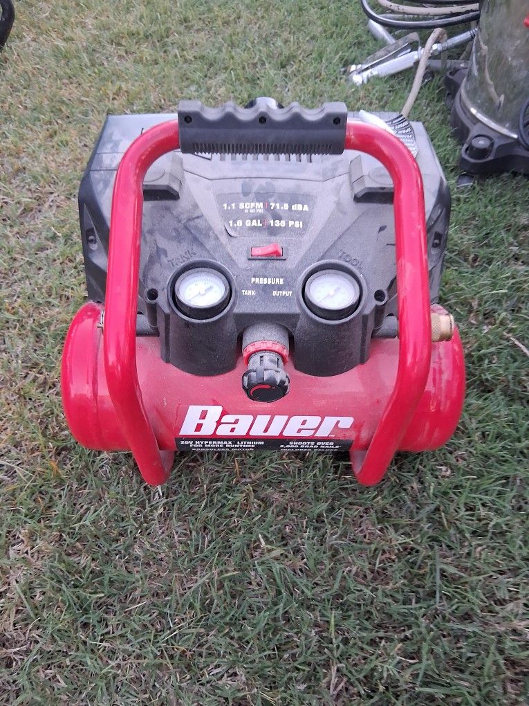 Bauer Cordless Battery Operated Compressor