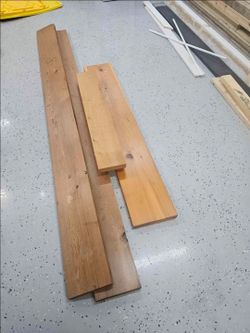 Cedar Lumber Boards – 16 Ft Long – Wide 9.5” - 2" Thick Boards
