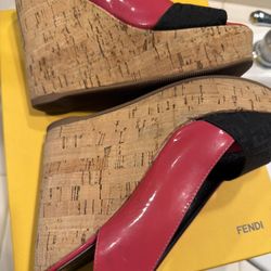 Fendi Wedges Size 8 $80