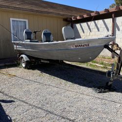 14’ Aluminum Valco Boat