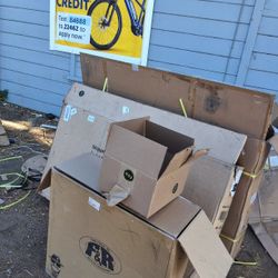 Free Free Boxes  First Come First Serve  1400 Niles St Bakersfield Ca MG'S BIKE SHOP 