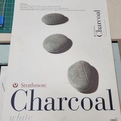 Strathmore 500 series, charcoal white 18x24", 24 sheets, 64lbs