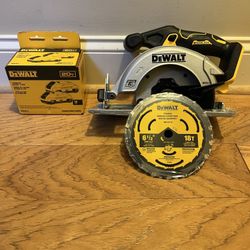 DEWALT20V MAX Brushless 6-1/2in. Circular Saw, (2) 3Ah Batteries -NEW-
