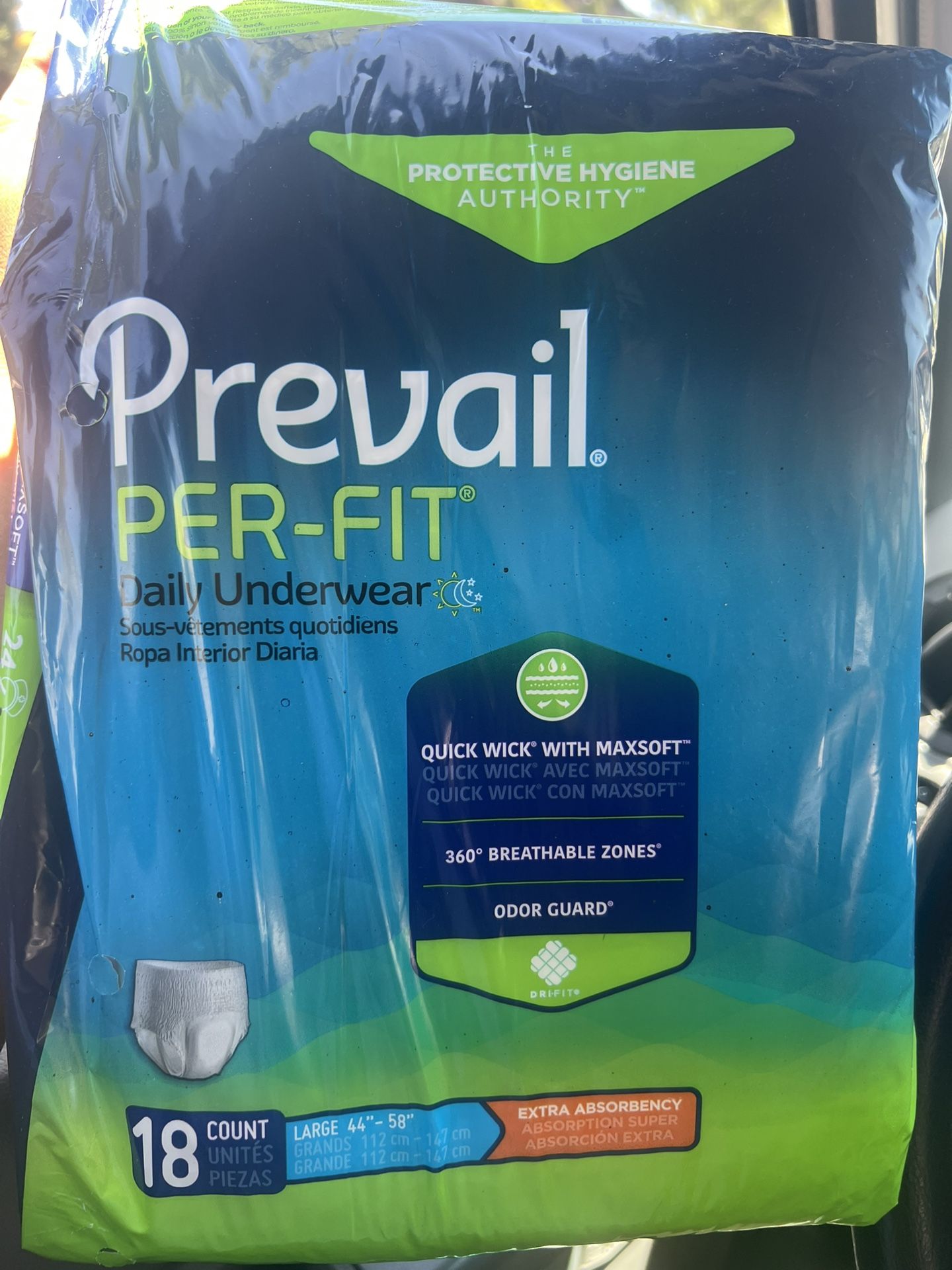 Brand New Prevail Daily Underwear