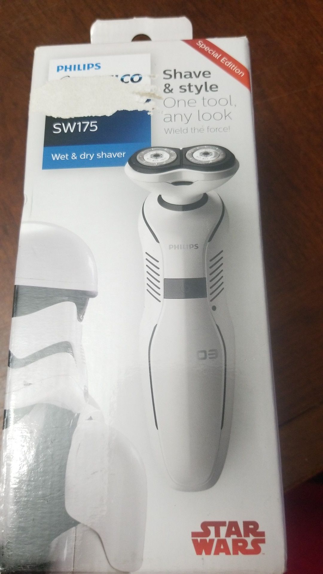 Philips Norelco sw175 shave Star Wars stormtrooper