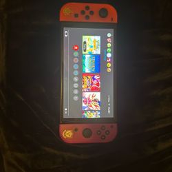 Nintendo Switch Oled Pokemon Edition WITH 128GB SD Card