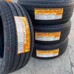 235/60r17 arroyo set of new tires set de llantas nuevas 