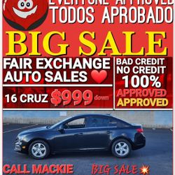 2016 CHEVY CRUZ GAS SAVER ⛽️ 