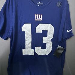 New York Giants Jersey T-Shirt ( Large )