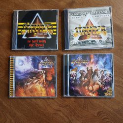 Stryper 4 Cds Christian Heavy Metal