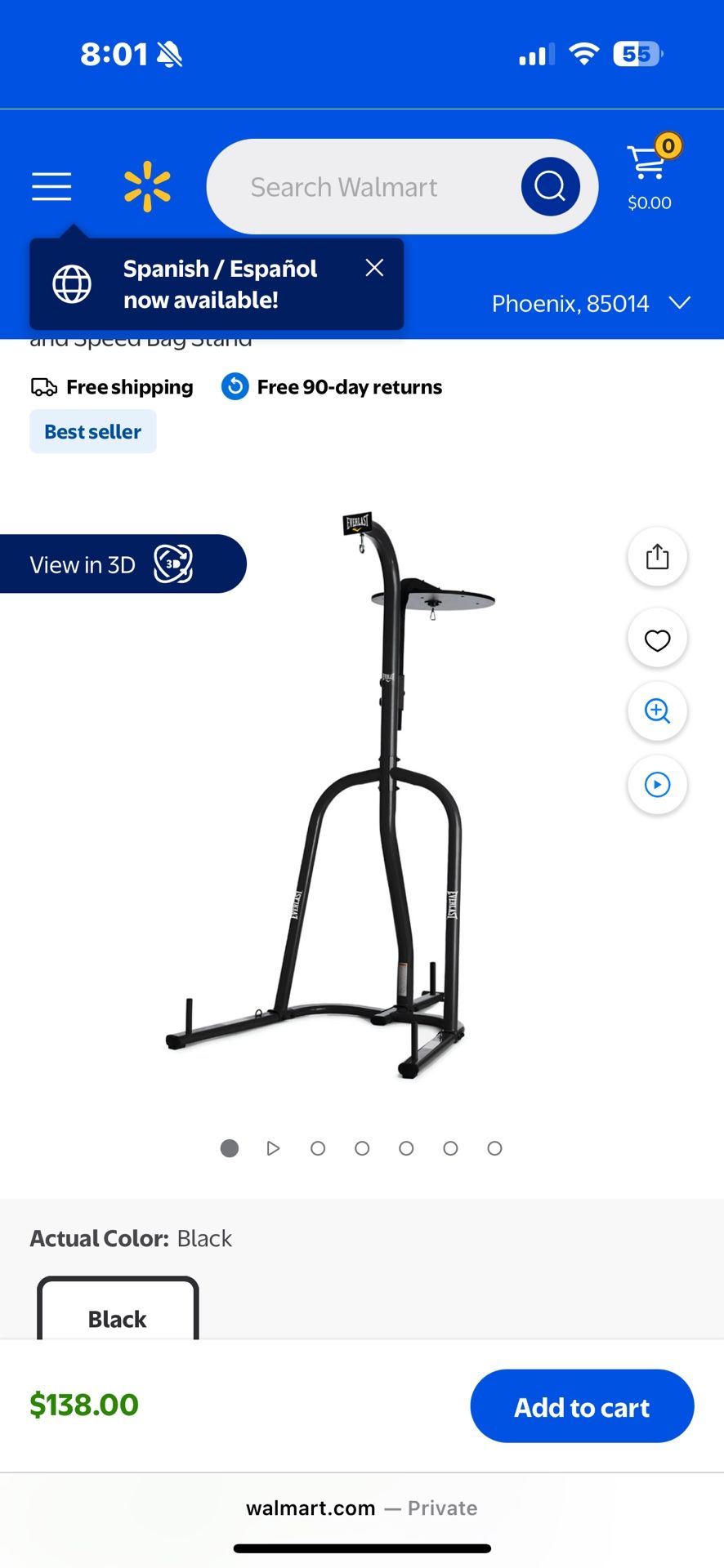 Heavy Bag Stand