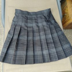 PLAID SKIRT JUNIORS 2XL