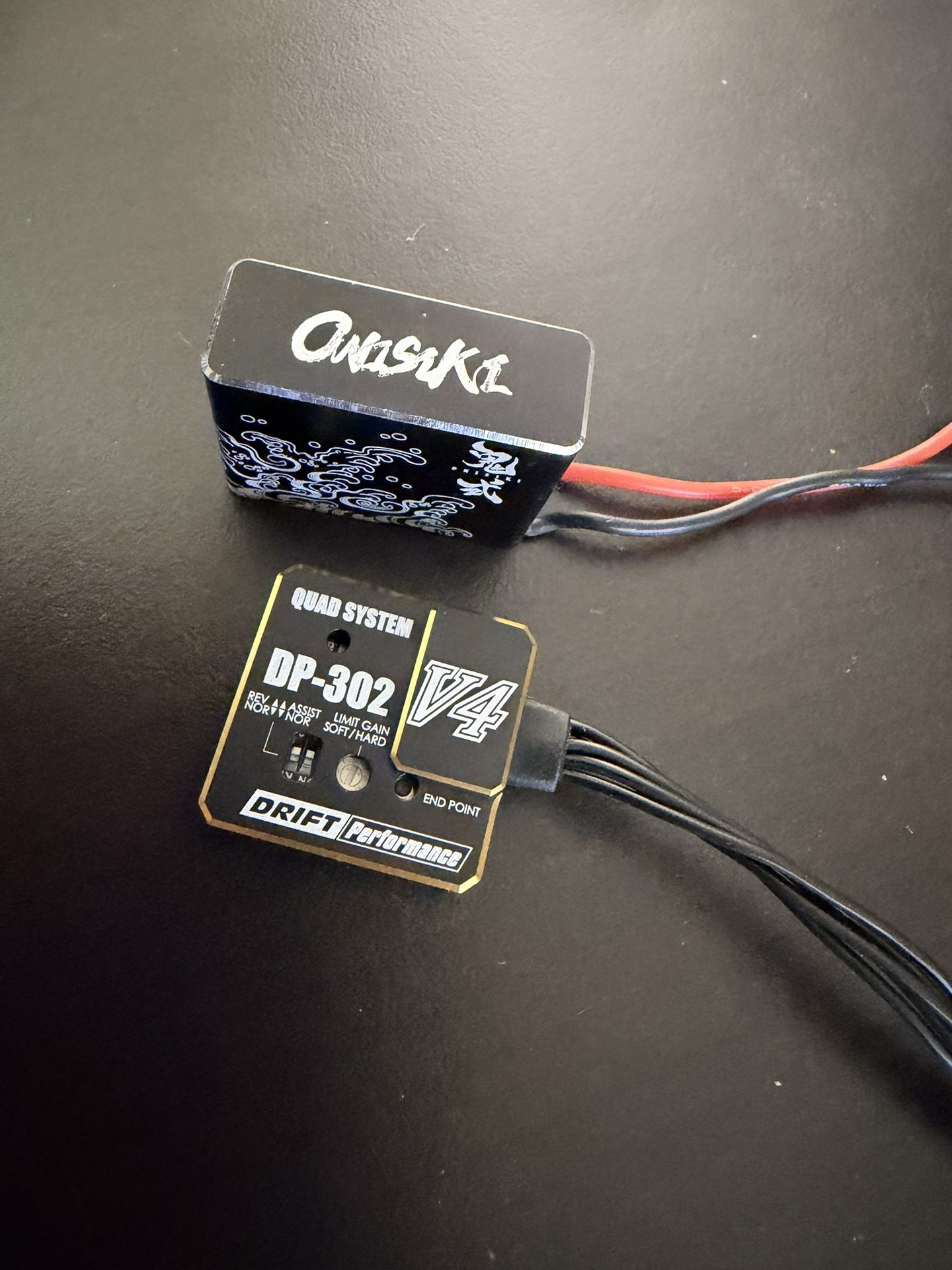 Brand New Yokomo V4 Gyro And Onisiki Aluminum Hyper Boost Capacitor