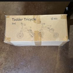 YG Toddler Tricycle [red]