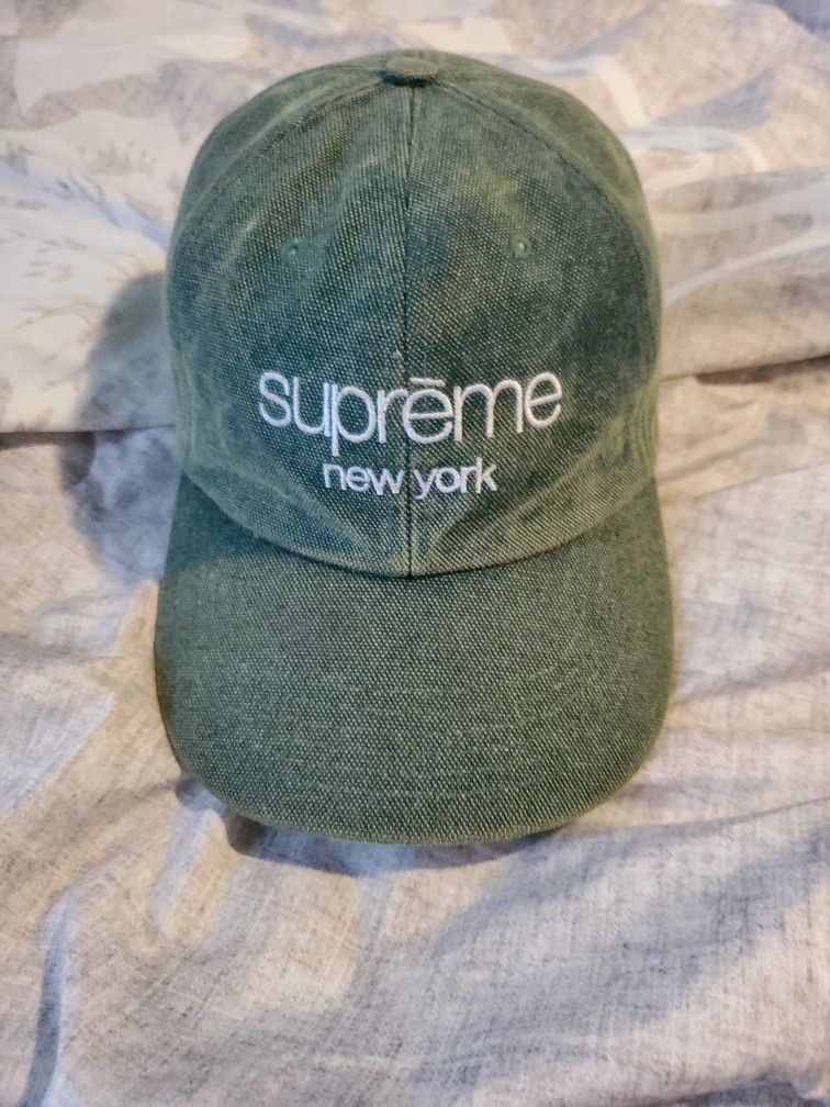 Supreme Faded Denim Cap