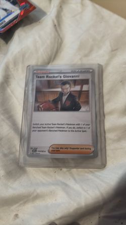 Team rockets Giovanni Pokemon card destined rivals