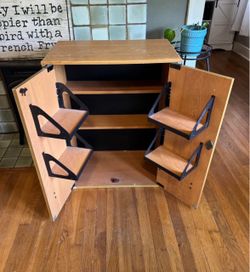 PANTRY CABINET WITH SHELVES