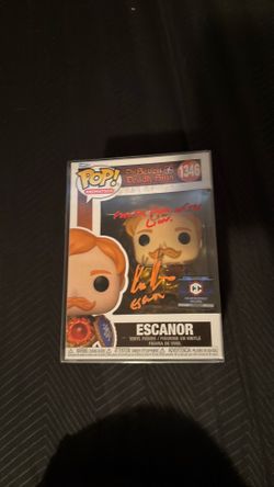 Signed escanor Funko pop