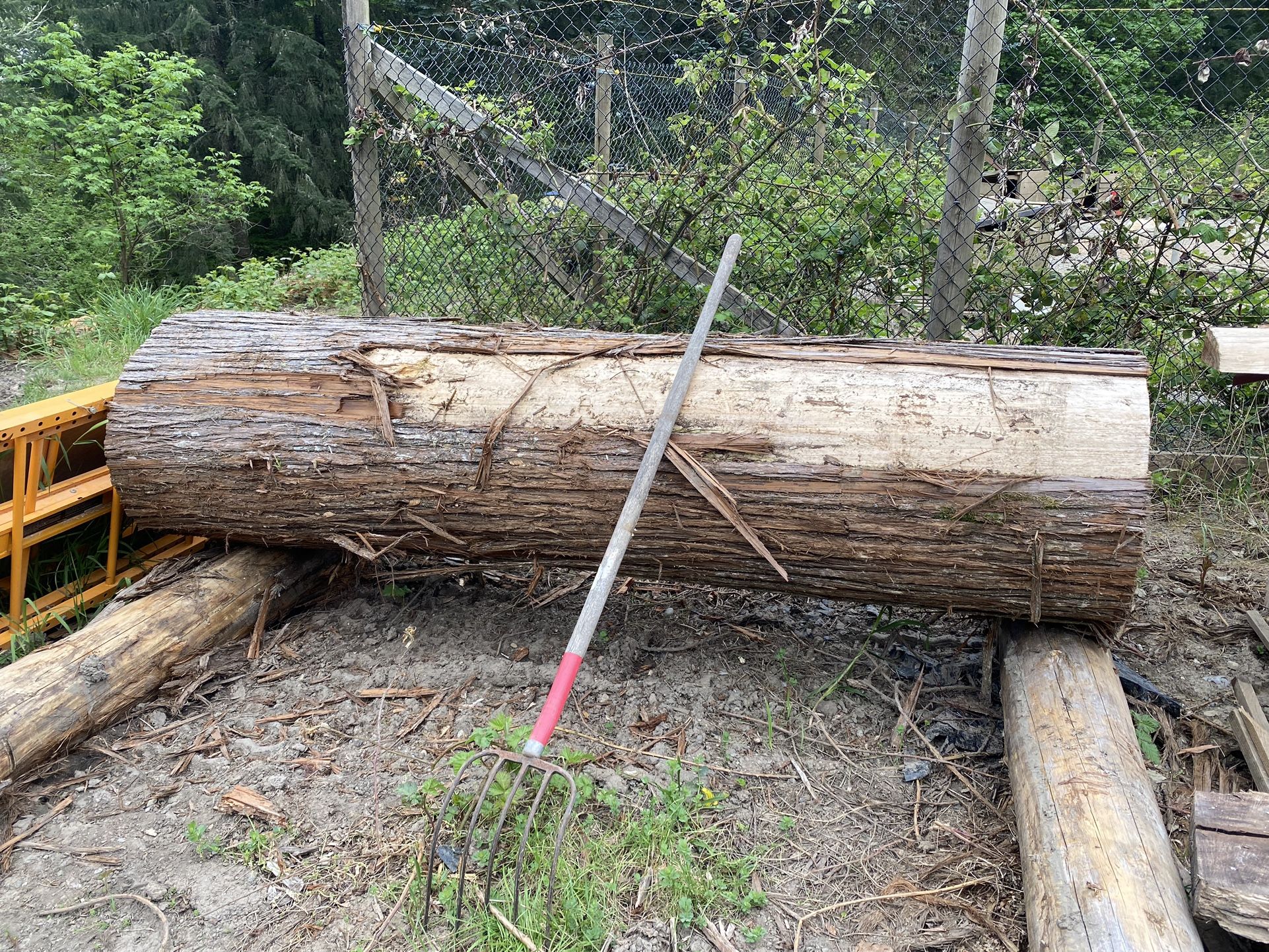 Custom Cedar Logs Lumber