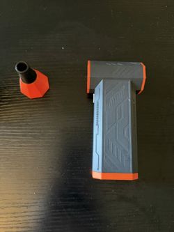 Unbranded Mini Handheld Air Blower/Pump + Nozzle — Working