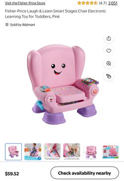 Fisher Price Laugh And Learn Smart Stages Kids Chair