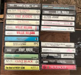 Country Cassettes - 5.00 Each