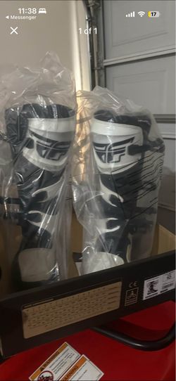 Fly maverick mx boots size 10