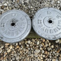 (2) 50 Lb TDS PLATES