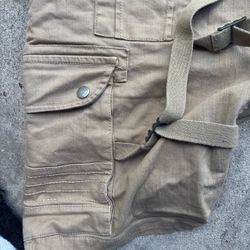 Utility cargo shorts