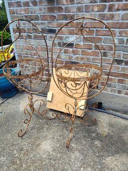 Antique collectible items available IRON garden decor