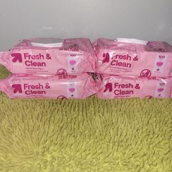 4 Bags 100 Baby Wipes Fresh And Clean