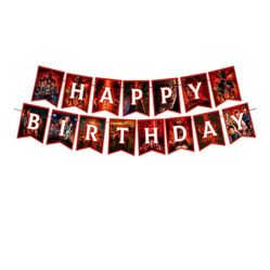 Stranger things birthday decor