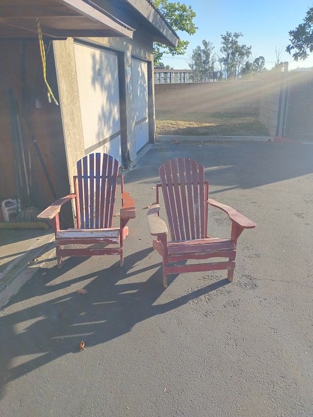 Wood Chairs 