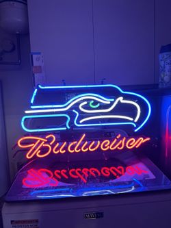 Seahawks Light Up Sign