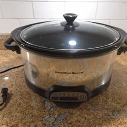 Hamilton Beach 6 Qt Slow Cooker 33463