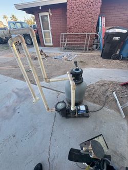 Pool sand filter