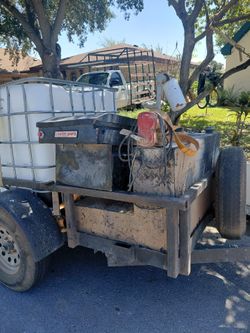 Combo, toolbox(needs keys) diesel tanks has pump working