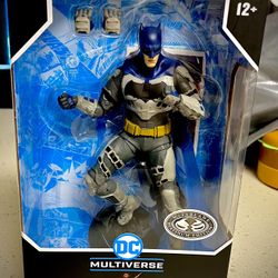 DC Multiverse The Flash Movie Batman (Blue-Grey) Platinum 7"  Figure Mcfarlane