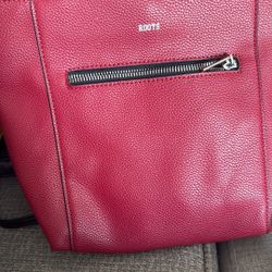 Red Cross Body Purse