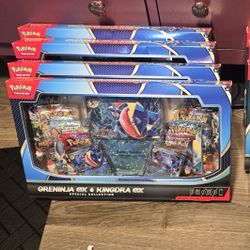Greninja and Kingdra Box 
