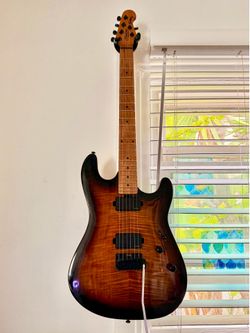 Sterling by Music Man Sabre Electric Guitar – Fishman Fluence – Roasted Maple – Stainless Frets