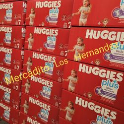 Huggies Size 7 Little Movers 104 Pañales Diapers❗️Nuevos Firm Price
