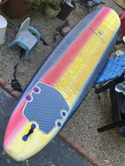 8’ Wavestorm Soft Top Surfboard For Sale Or Rent