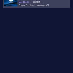 World Series Tickets Game 3 Monday 27