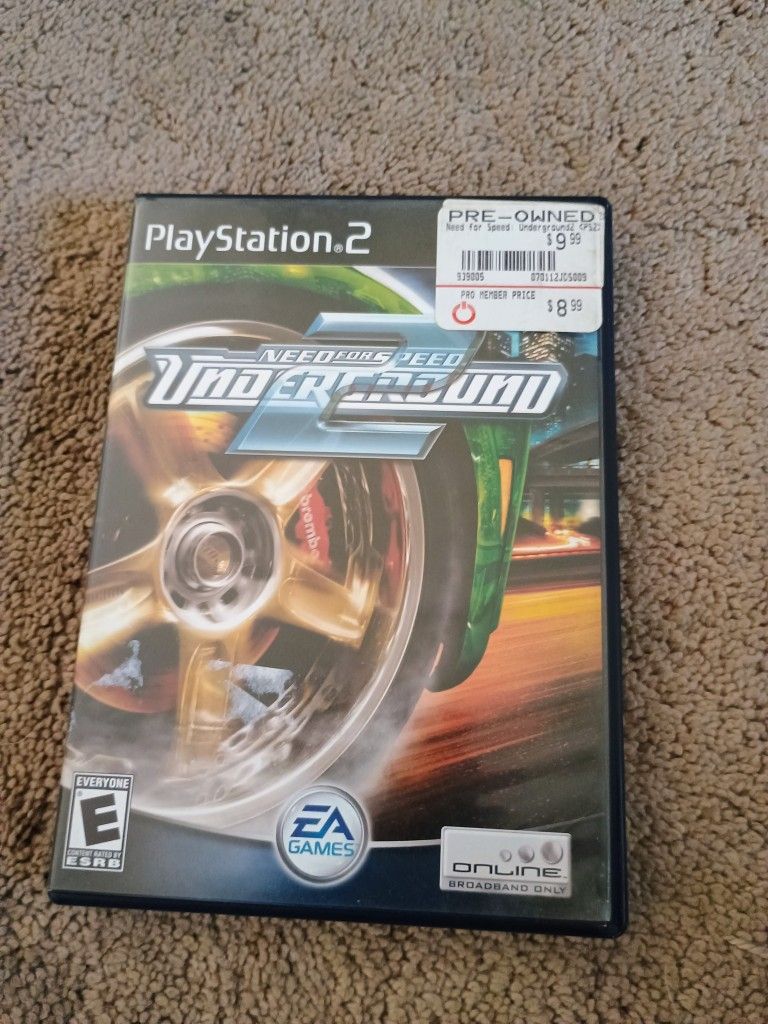 Need For Speed Underground 2 Ps2