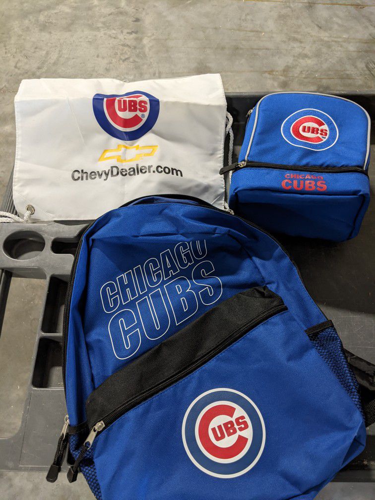 Cubs Backpacks, Lunch Bag