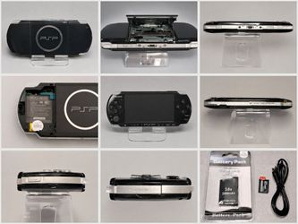 🔥 Sony PSP-3001 Piano Black • Loaded 64GB Storage • New Battery • 7-Day Warranty