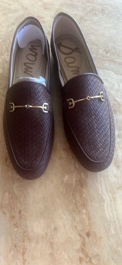 Sam Edelman Loraine Woven Loafer in Dark Chocolate MSRP $190 Chic & Elegant size 10